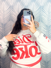 Load image into Gallery viewer, Diet Coke Icon Sleeve Sweatshirt