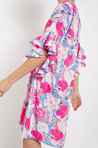 Francine Pink Summer Dress