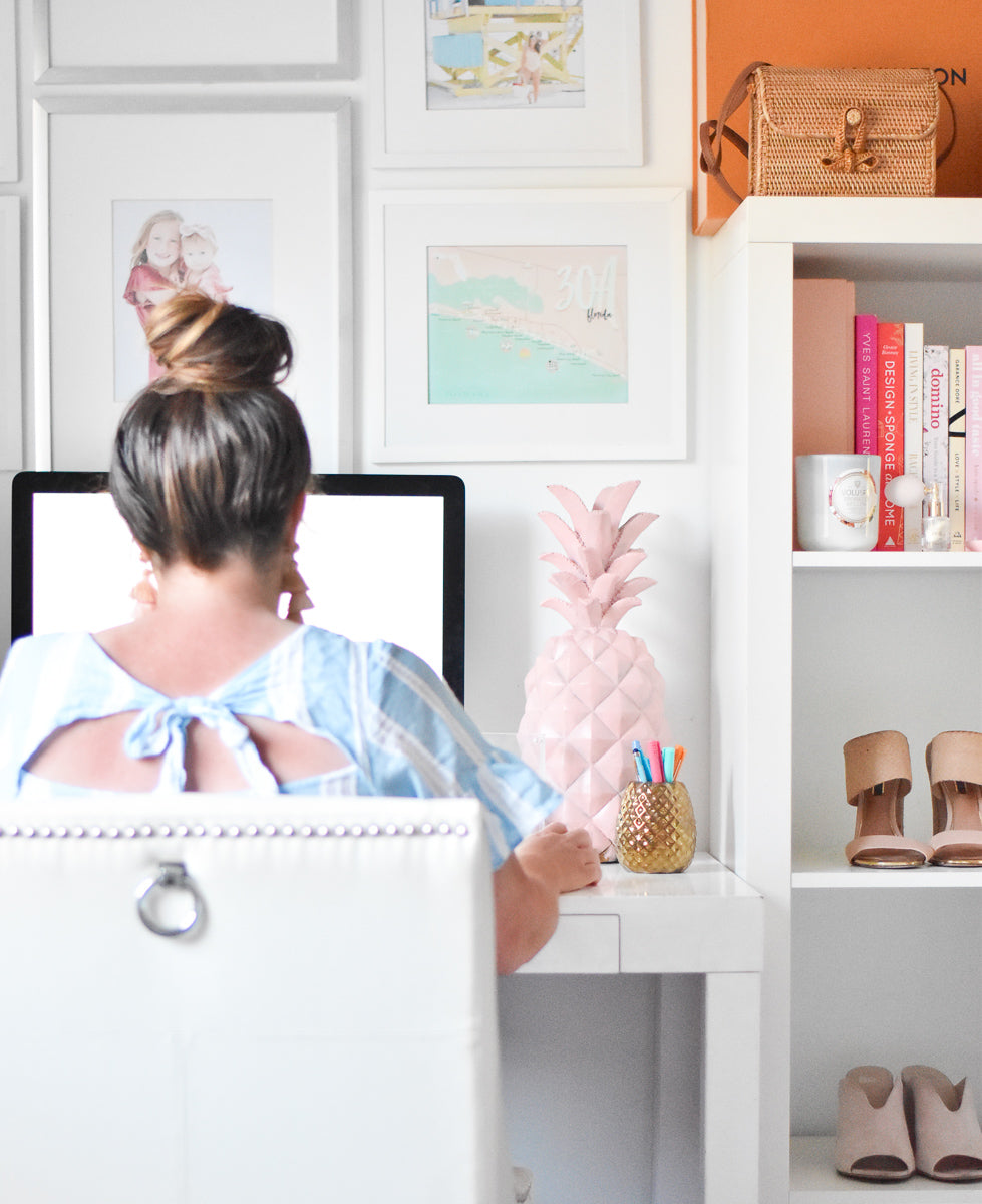 30A map displayed in an office setting