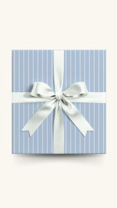 Wrapping Paper Sheets - Salty Shell in Blue