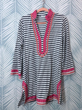 Load image into Gallery viewer, CLOSET SALE terry stripe coverup