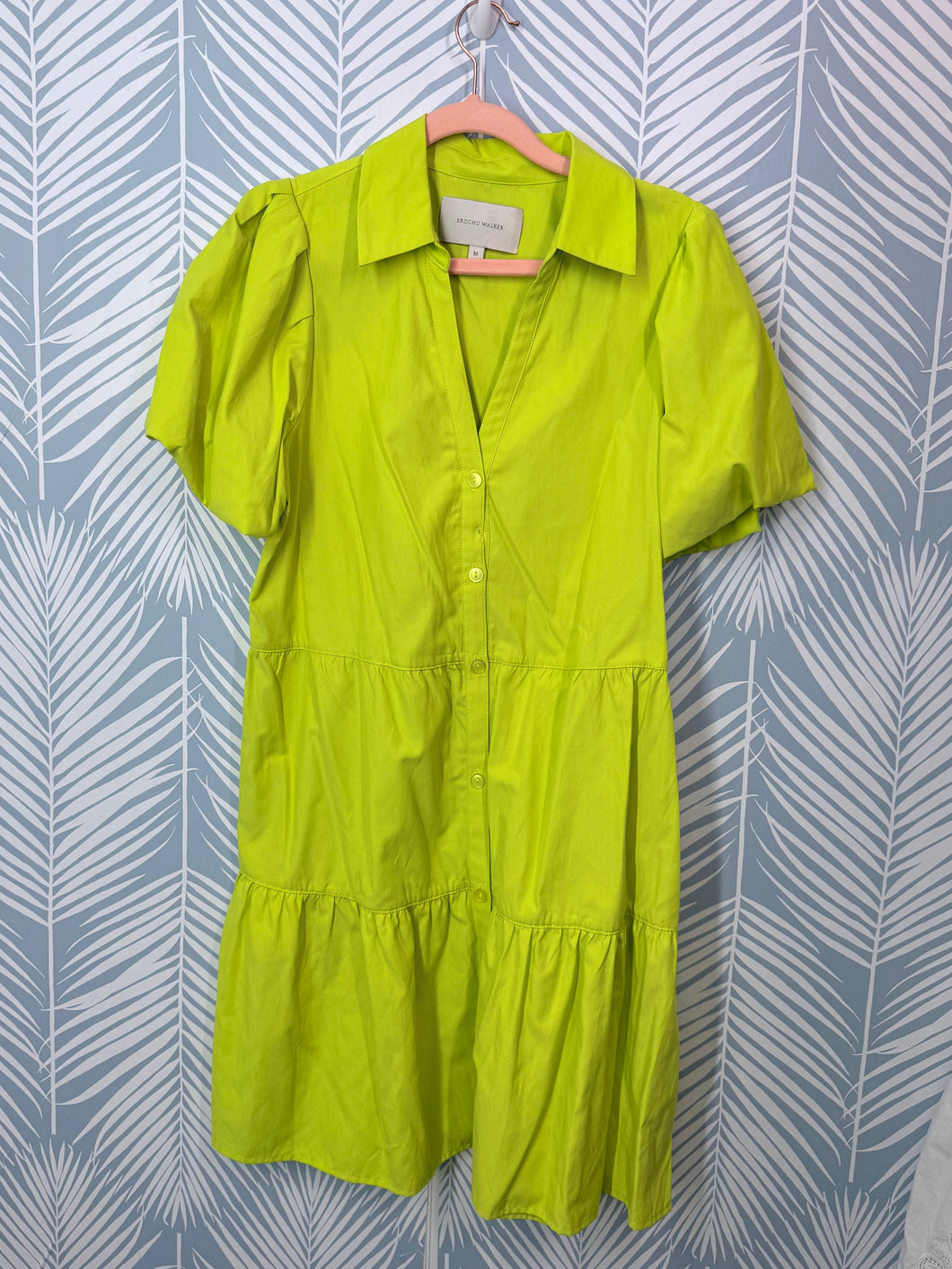 CLOSET SALE citron button down dress – 30A Mama
