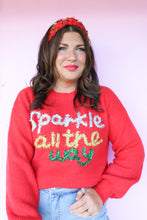 Load image into Gallery viewer, Sparkle All the Way Sweater
