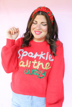 Load image into Gallery viewer, Sparkle All the Way Sweater