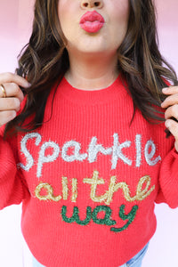Sparkle All the Way Sweater