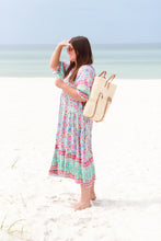 Load image into Gallery viewer, Brinley Beach Dress in Turquoise