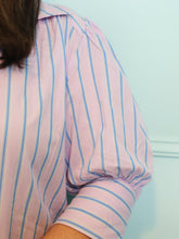Load image into Gallery viewer, Preppy Pinstripe Dress