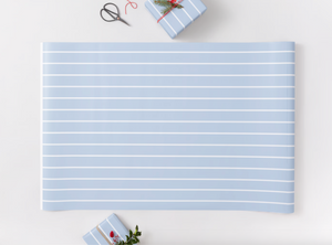 Wrapping Paper Sheets - Salty Shell in Blue