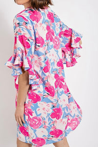 Francine Pink Summer Dress