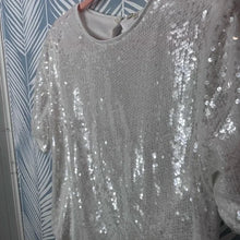 Load image into Gallery viewer, CLOSET SALE clear sequin top