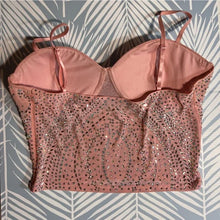 Load image into Gallery viewer, CLOSET SALE rhinestone buster top