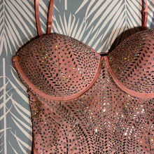 Load image into Gallery viewer, CLOSET SALE rhinestone buster top