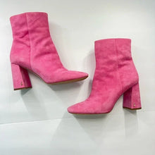 Load image into Gallery viewer, CLOSET SALE pink suede boots