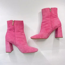 Load image into Gallery viewer, CLOSET SALE pink suede boots