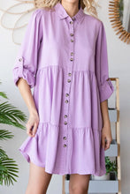 Load image into Gallery viewer, Fall Back Lilac Dress