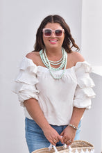 Load image into Gallery viewer, Summer Frills Ruffle Top FINAL SALE