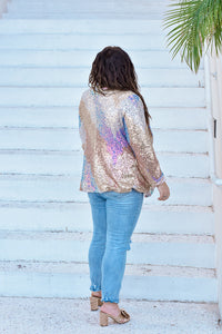 Once in a Life Sequin Blazer