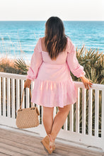 Load image into Gallery viewer, Sunny Smocked Gingham Dress FINAL SALE
