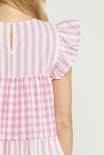 Load image into Gallery viewer, Summer Daze Gingham Dress Pink SALE